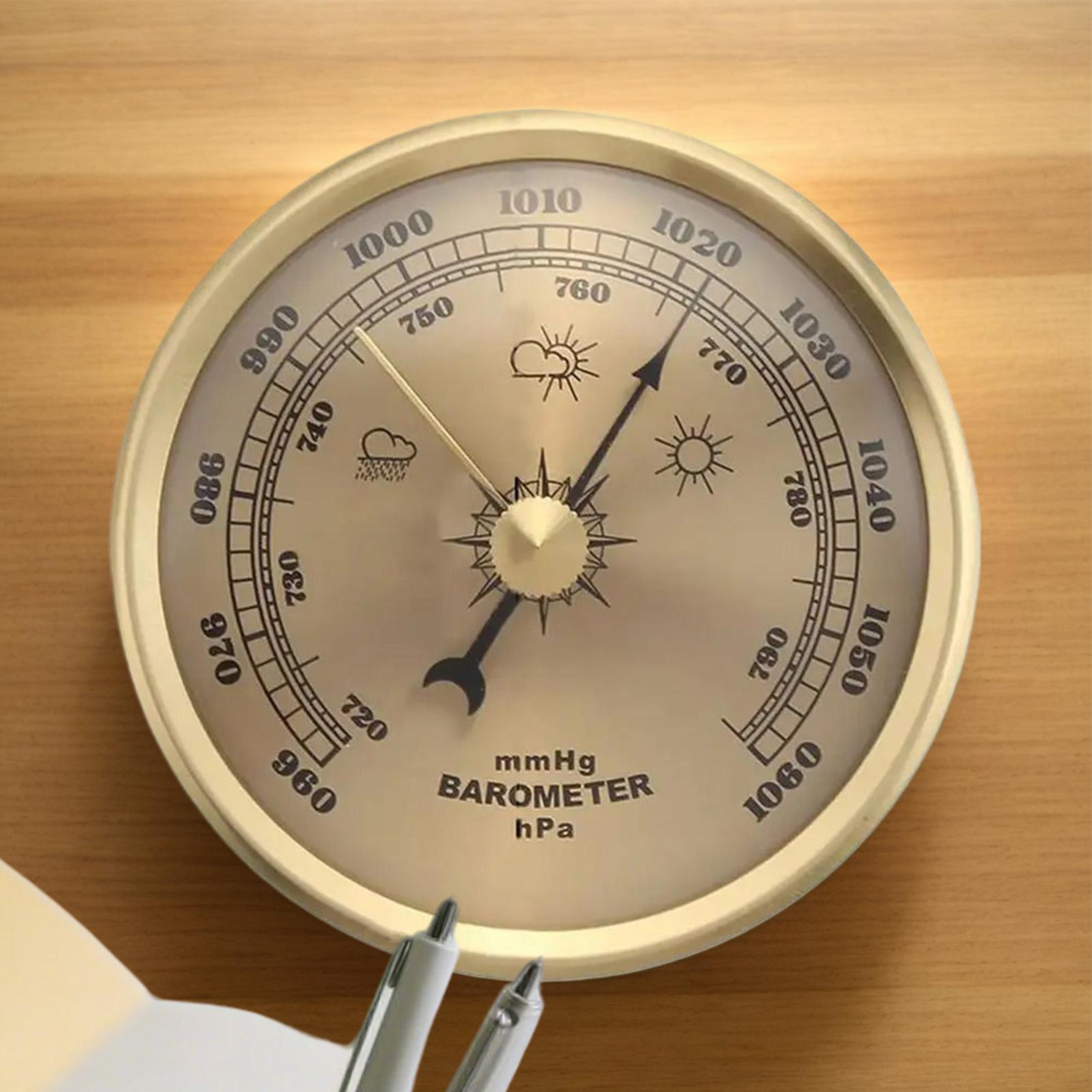Hunting Outdoor Thermometer - Weather Barometer Pressure Change Indicator Portable