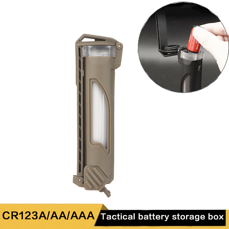 Hunting And Outdoor Stores - Tactical battery storage box, can store
