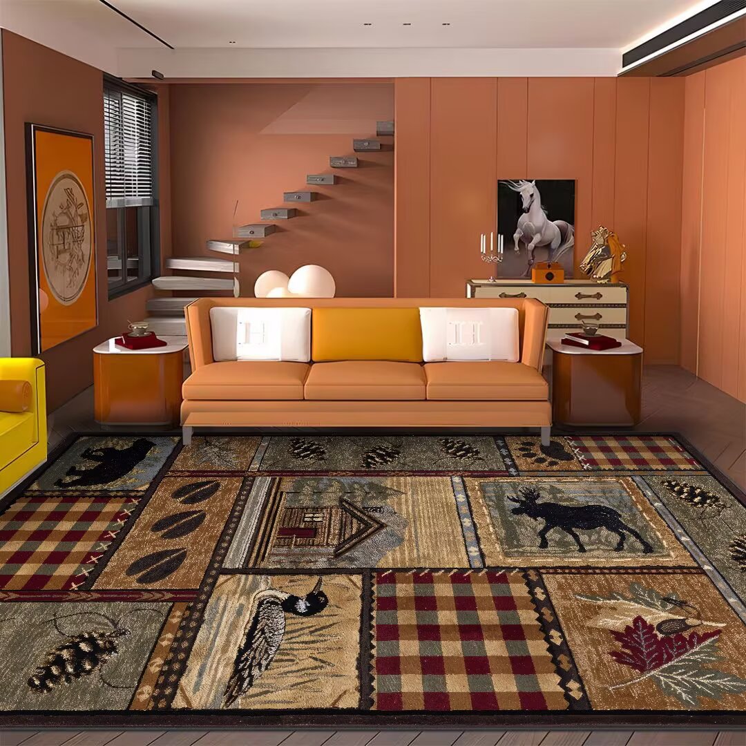 Vintage Rustic Hunting Pattern - Hunting Outdoor Rug recensie en prijs