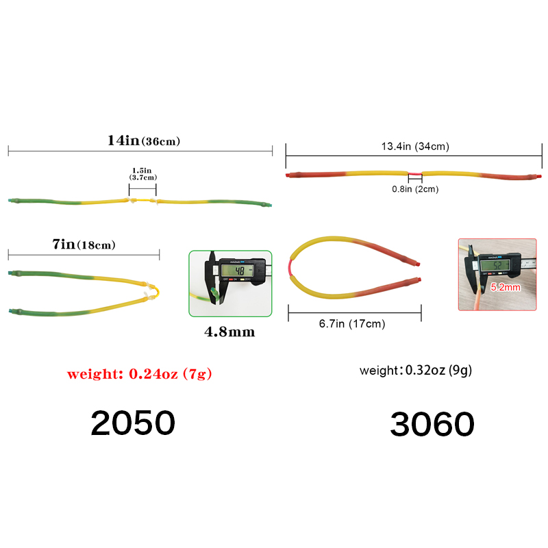 10pcs 2050 3060 Fish Shooting  - Outdoor Hunting Launcher recensie en prijs