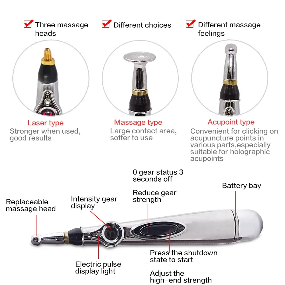 5-in-1 Massage Acupuncture Pen - Tactical Pen Tool recensie en prijs