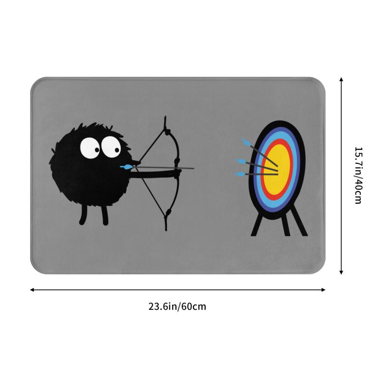 Archery Target Door Floor Bath - Hunting Outdoor Rug recensie en prijs