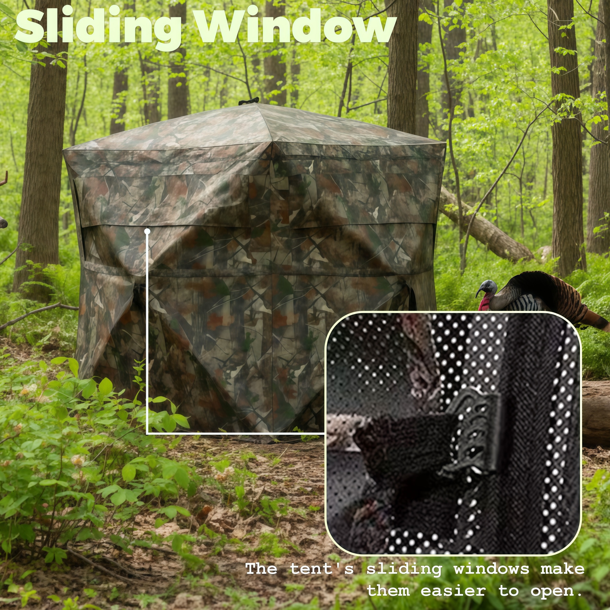 Camouflage Pop-Up Hunting Blin - Hunting Outdoors recensie en prijs