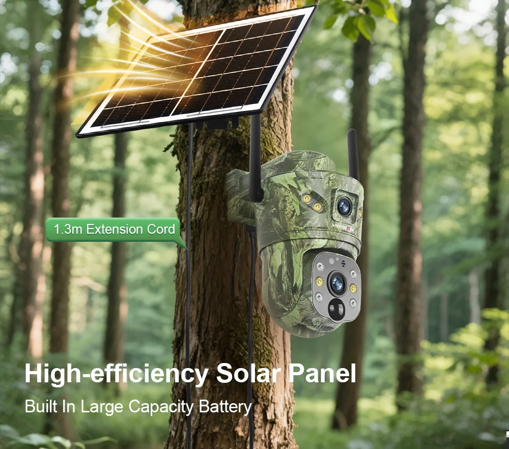 LS VISION 8MP 4G Solar Hunting - Hunting Outdoor Camera recensie en prijs