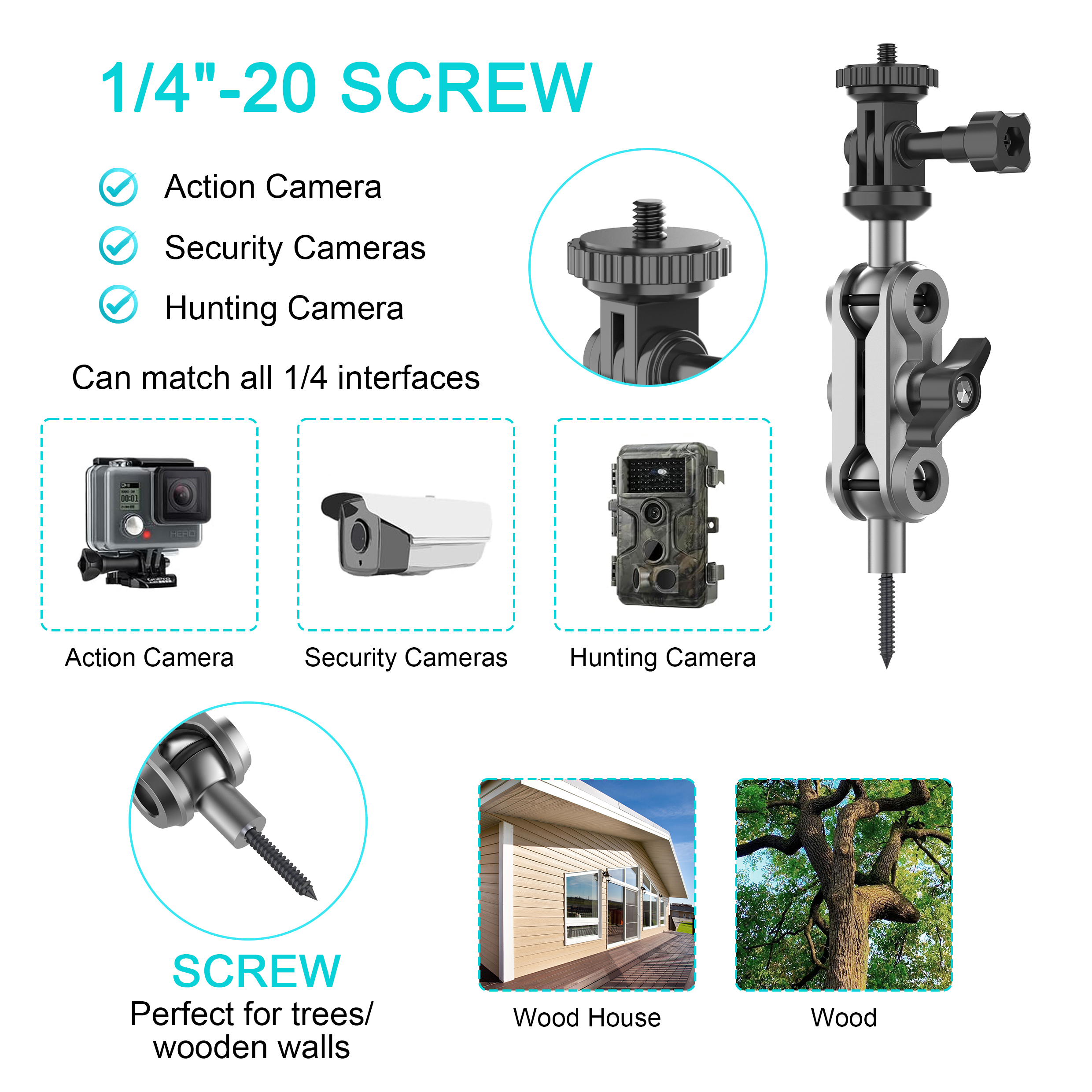 Trail Cameras Mounting Bracket - Hunting Outdoor Camera recensie en prijs