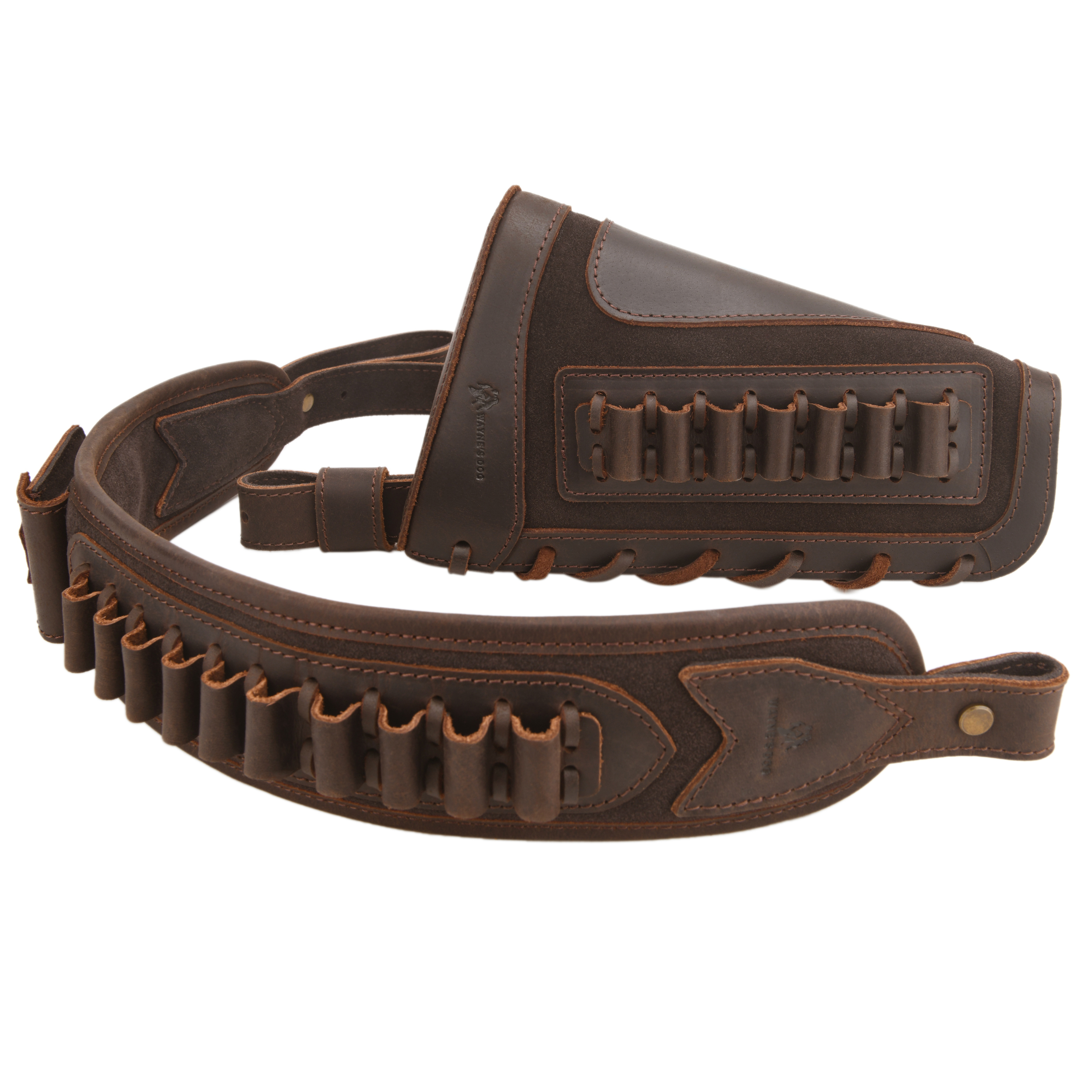 Vinatge Leather Rifle Buttstoc - Rifle Sling Swivel recensie en prijs