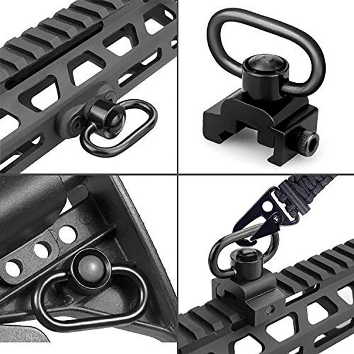 Tactical Strap Gun Sling Swive - Rifle Sling Swivel recensie en prijs
