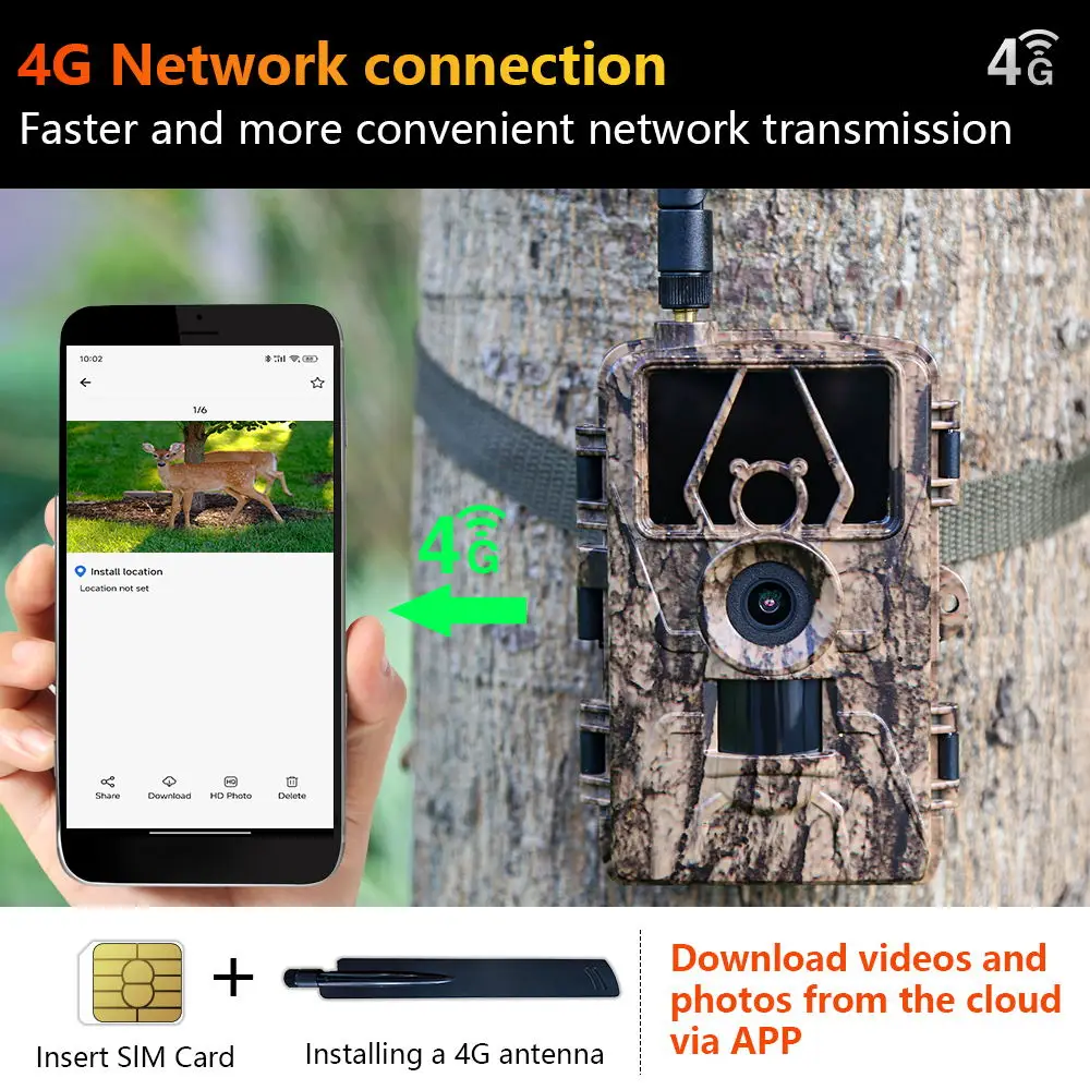 1Pcs HD8K Infrared Camera For  - Hunting Outdoor Camera recensie en prijs