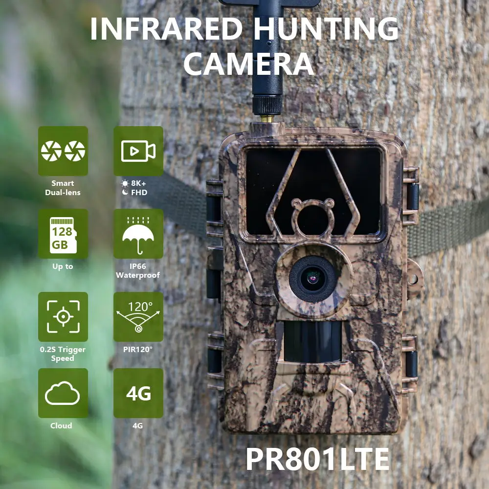 1Pcs HD8K Infrared Camera For  - Hunting Outdoor Camera recensie en prijs