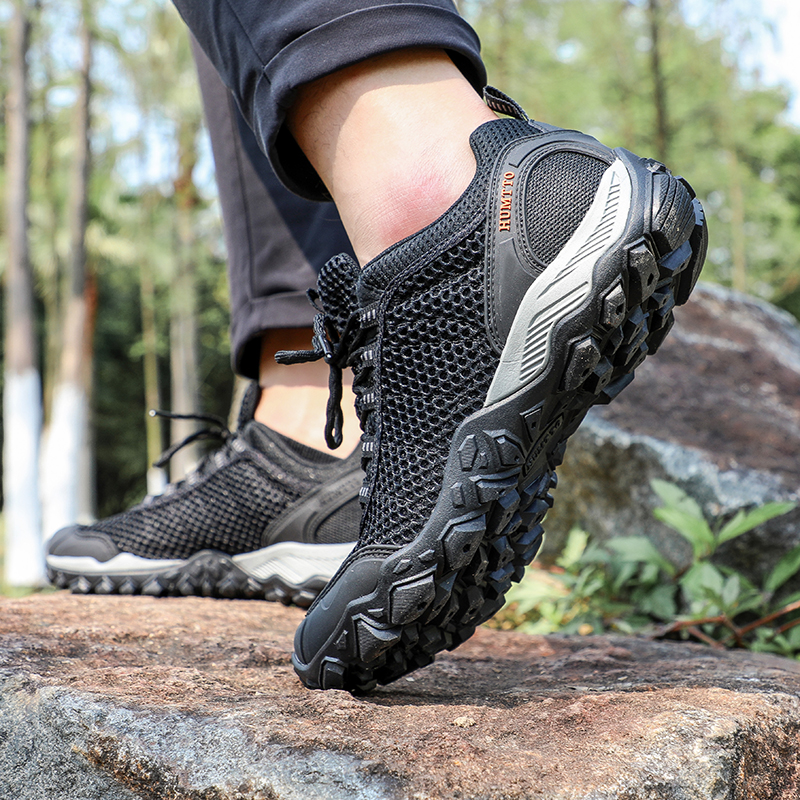 HUMTTO Hiking Shoes Men Breath - Hunting Outdoor Boots recensie en prijs