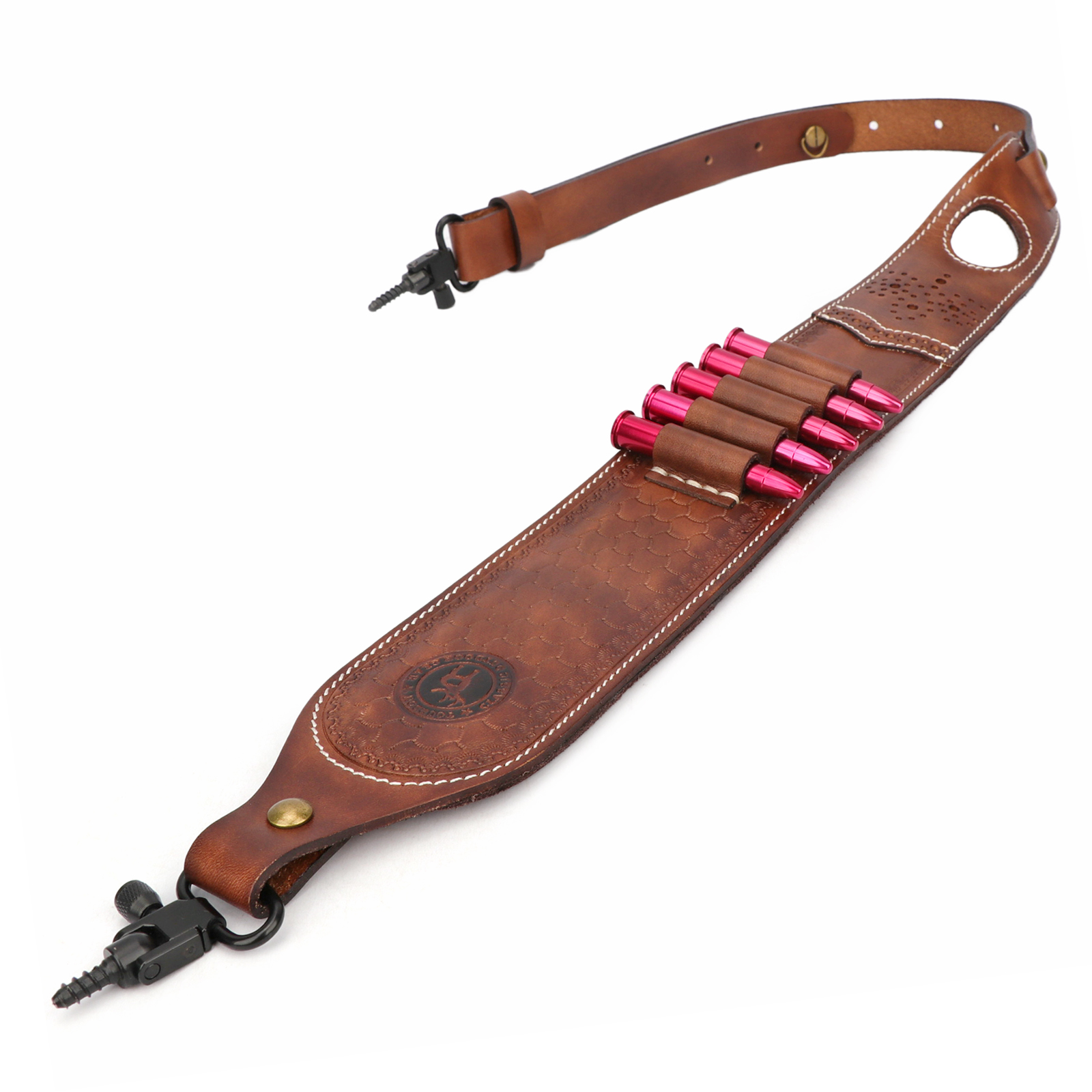Tourbon Vintage Leather Ammo H - Rifle Sling Swivel recensie en prijs
