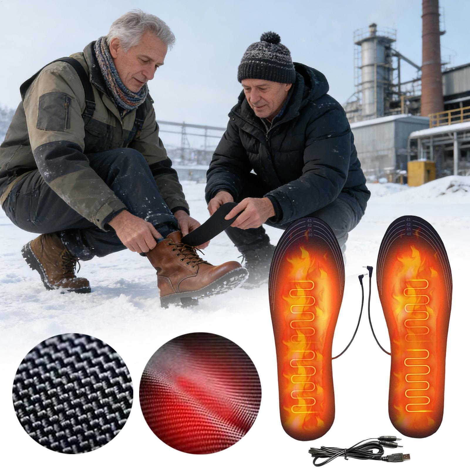 Heated Shoe Insoles Reusable U - Hunting Outdoor Boots recensie en prijs