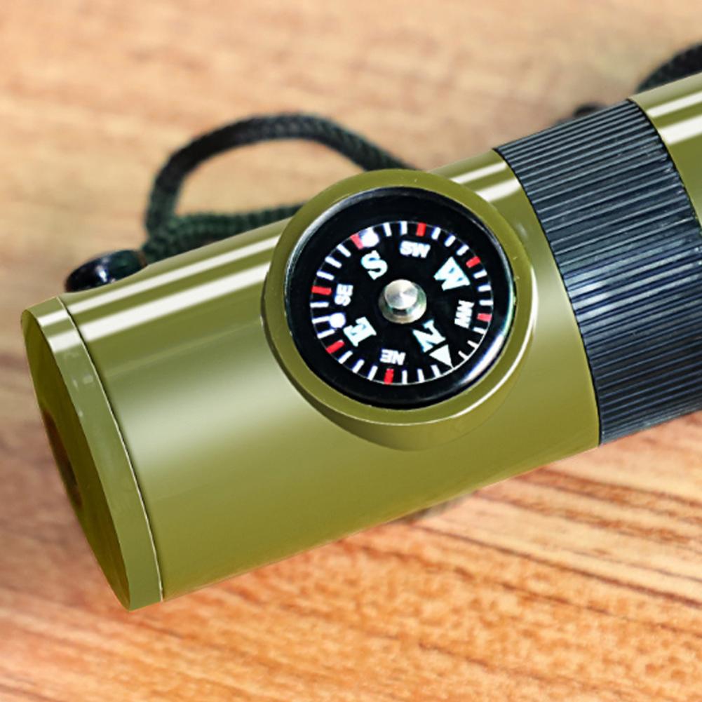 7-In-1 Multifunctional Whistle - Hunting Outdoor Thermometer recensie en prijs