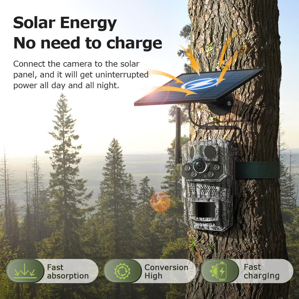 INQMEGA4G 2K 5MP PIR Motion Ac - Hunting Outdoor Camera recensie en prijs