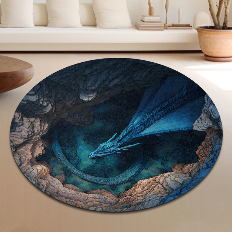 2D Deer Elk Round Rug Stone Ca - Hunting Outdoor Rug recensie en prijs