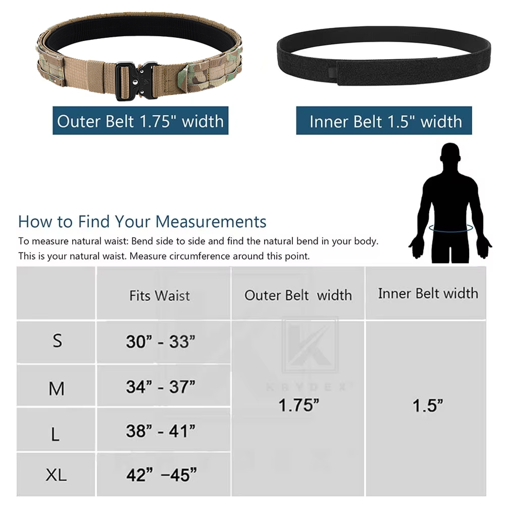 KRYDEX Tactical Rigger MOLLE B - Tactical Belt Rigger recensie en prijs