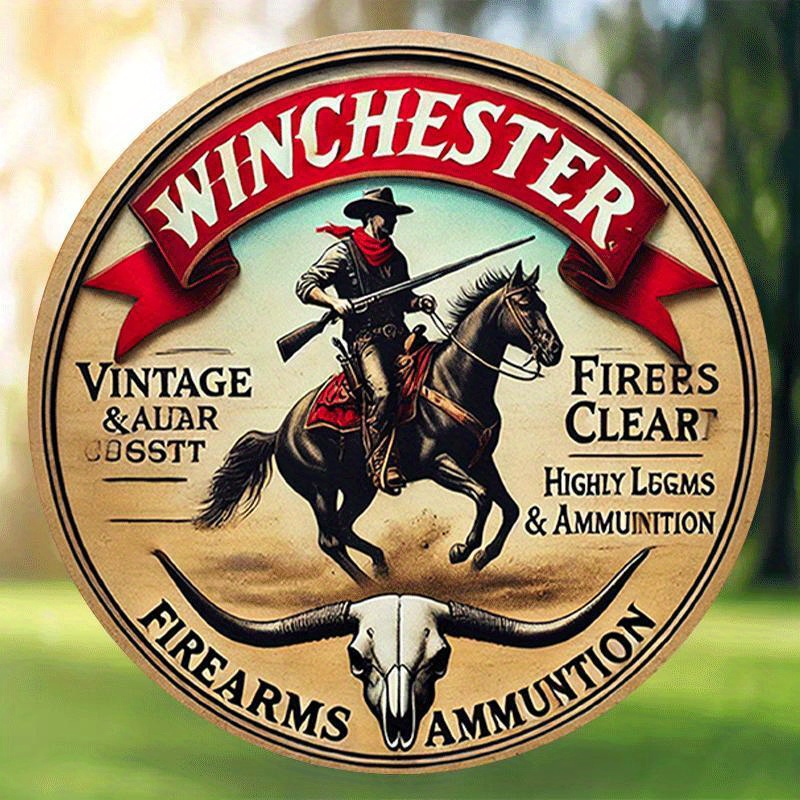 Winchester vintage round metal - Outdoor Hunting Events recensie en prijs