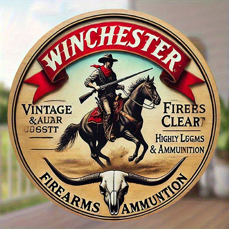 Winchester vintage round metal - Outdoor Hunting Events recensie en prijs