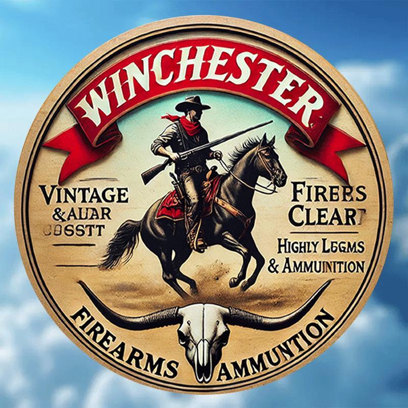 Winchester vintage round metal - Outdoor Hunting Events recensie en prijs