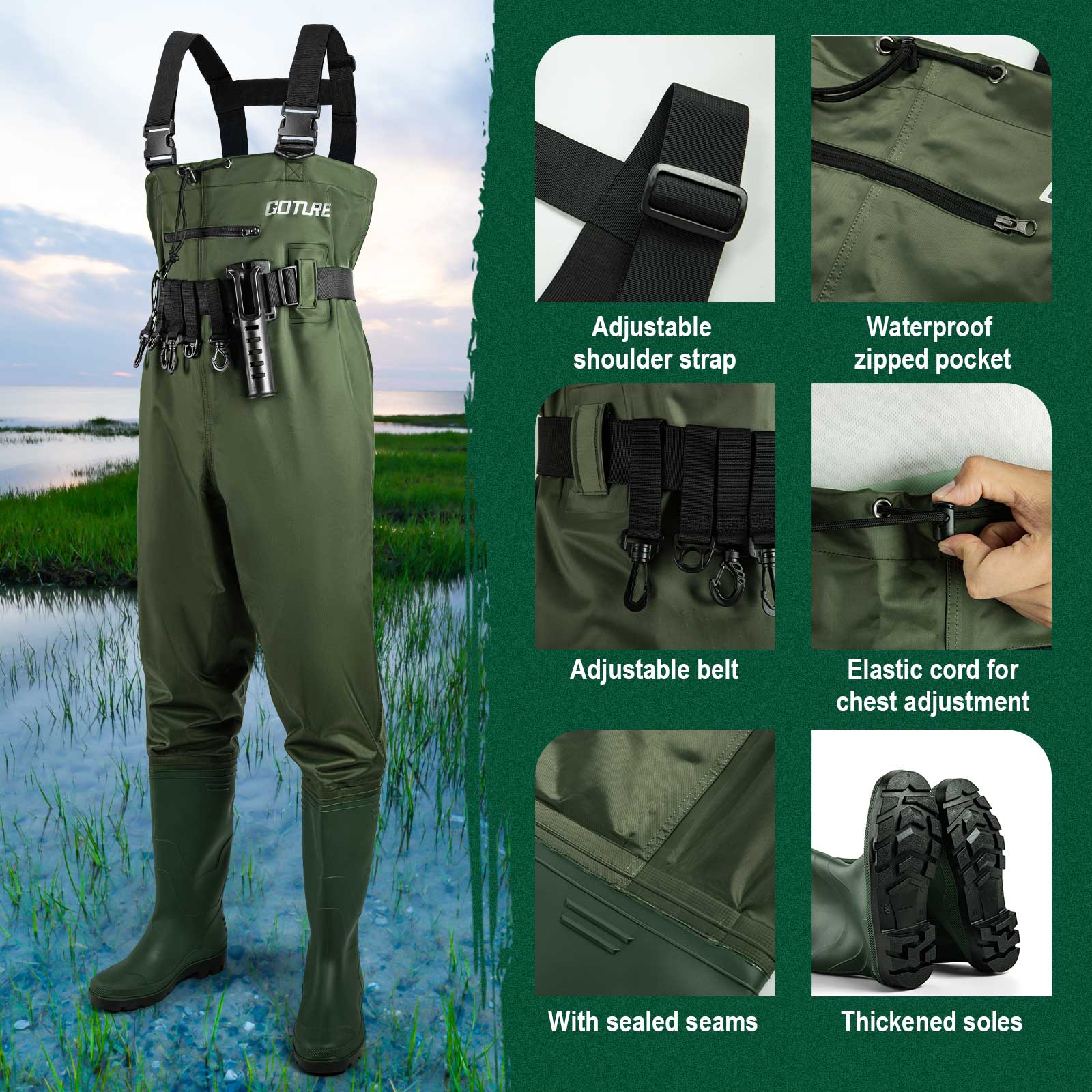 Goture outdoor Waterproof Boot - Hunting Outdoor Boots recensie en prijs