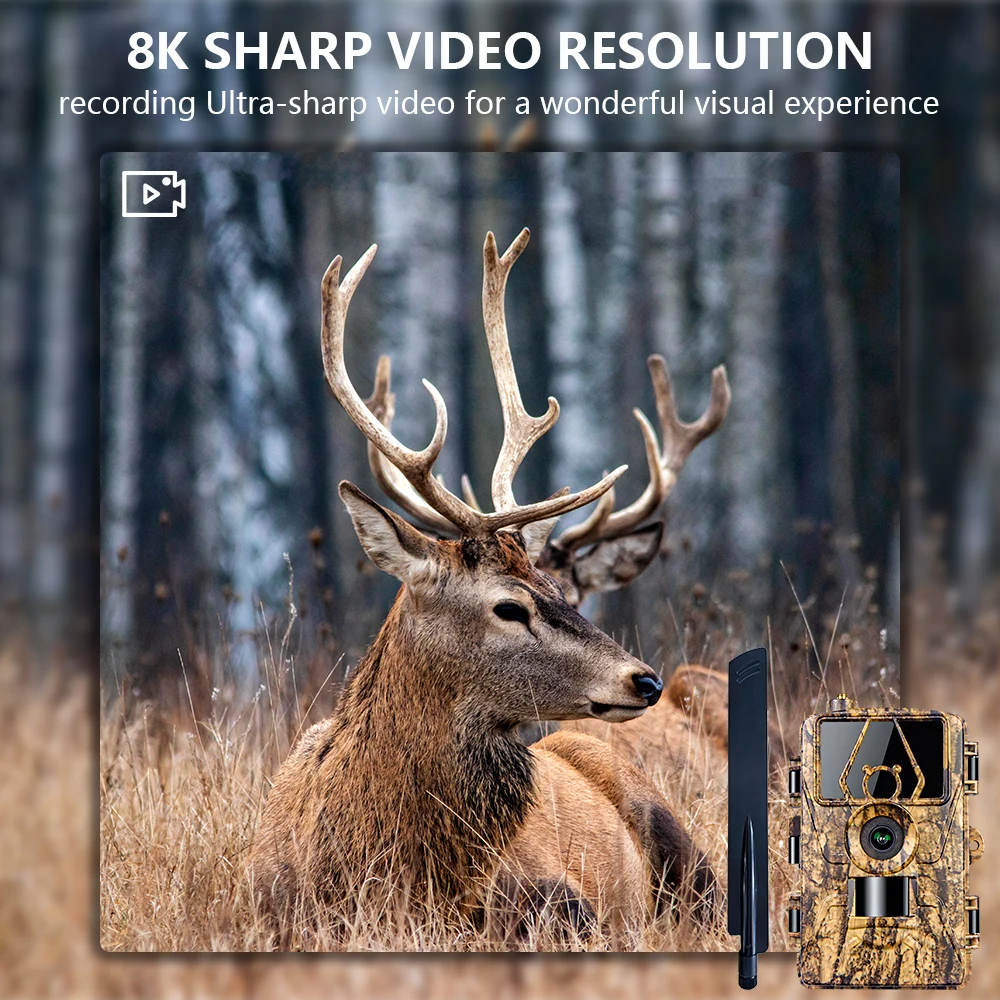 PR801G Smart Hunting Camera 4G - Hunting Outdoor Camera recensie en prijs
