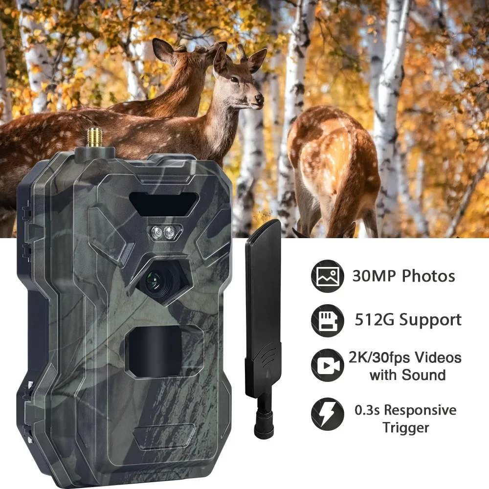 HC-880Pro 4G 30MP HD 2K Night  - Outdoor Hunting Camera Wireless recensie en prijs