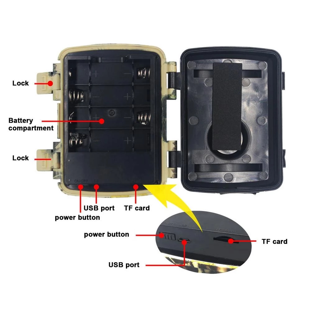 Mini Trail Hunting Camera PIR  - Hunting Outdoor Camera recensie en prijs