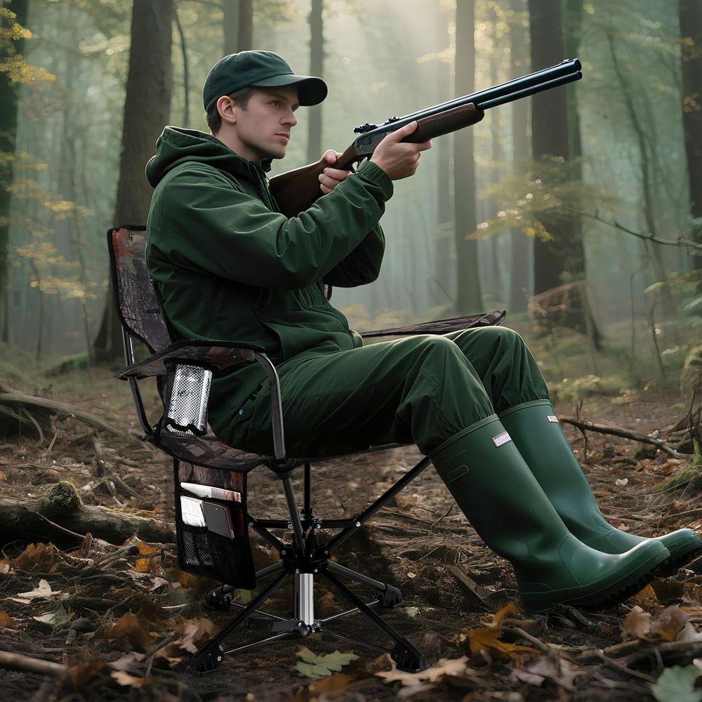 360° Rotating Hunting Seat wit - Hunting Outdoors recensie en prijs