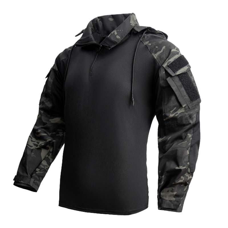 Men's T-shirts 1/4 Zip Long Sl - Outdoor Hunting T Shirts recensie en prijs
