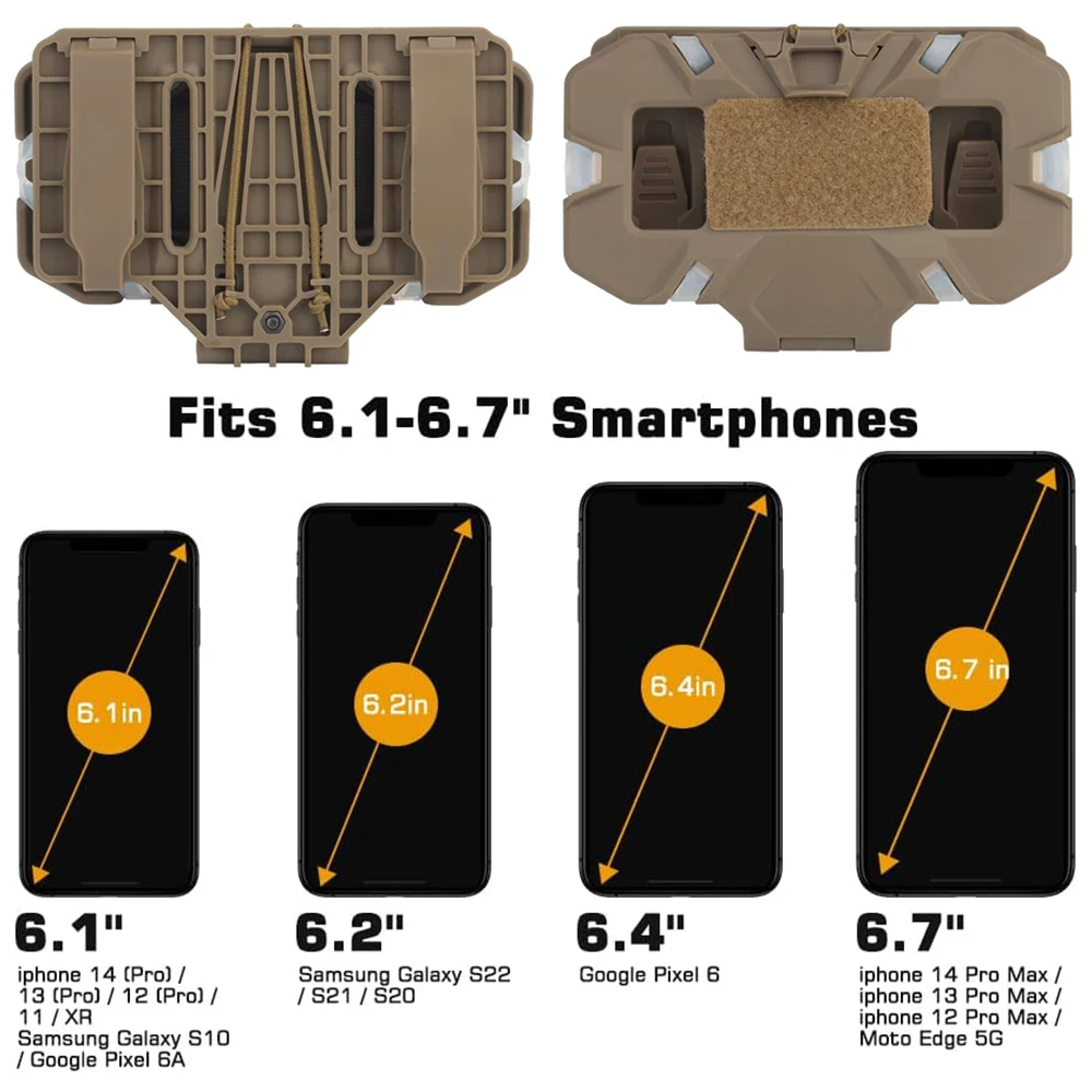 Tactical MOLLE Phone Holder, F - Men'S Outdoor Hunting Jacket recensie en prijs