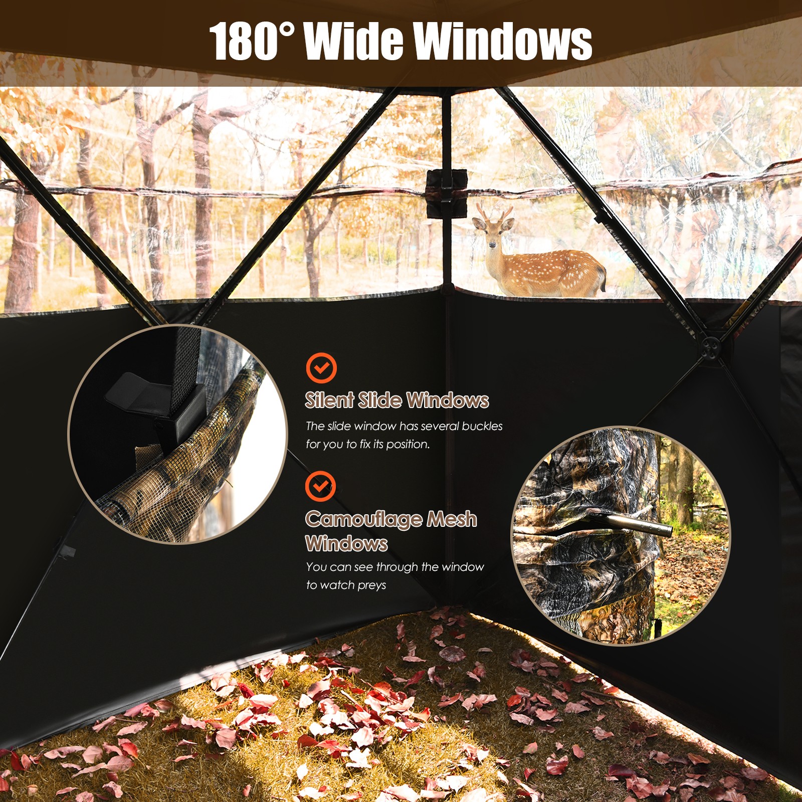 Portable 3 Person Hunting Blin - Hunting Outdoors recensie en prijs