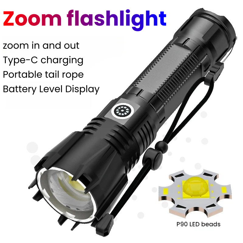High-power P90 LED Flashlight  - Hunting Outdoors recensie en prijs