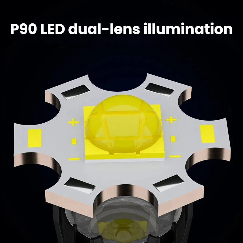 High-power P90 LED Flashlight  - Hunting Outdoors recensie en prijs