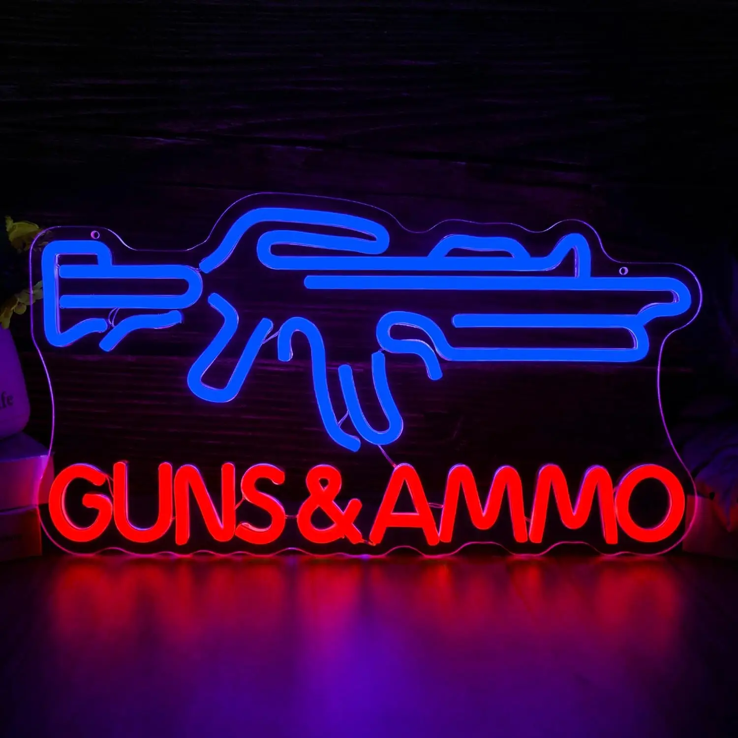 Gun Shop Neon Sign USB Powered - Hunting And Outdoor Stores recensie en prijs