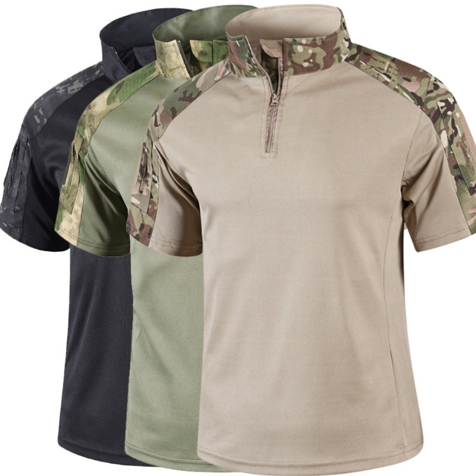 Camo Tactical Shirt Short Slee - Outdoor Hunting T Shirts recensie en prijs
