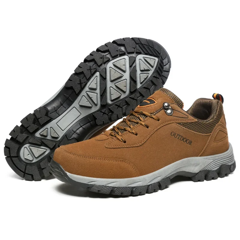 Men's Hiking Shoes Suede Leath - Hunting Outdoor Boots recensie en prijs