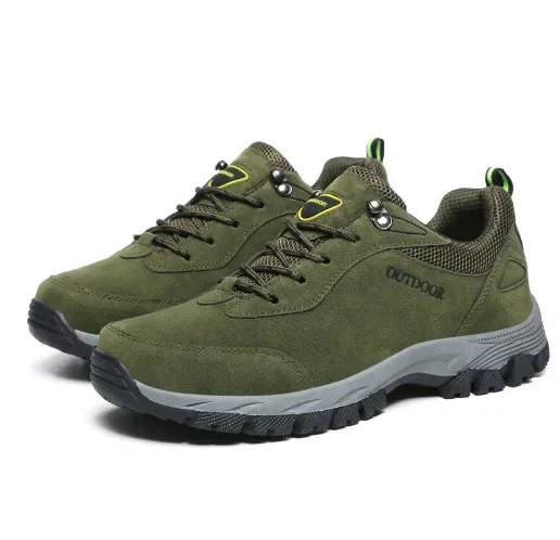 Men's Hiking Shoes Suede Leath - Hunting Outdoor Boots recensie en prijs
