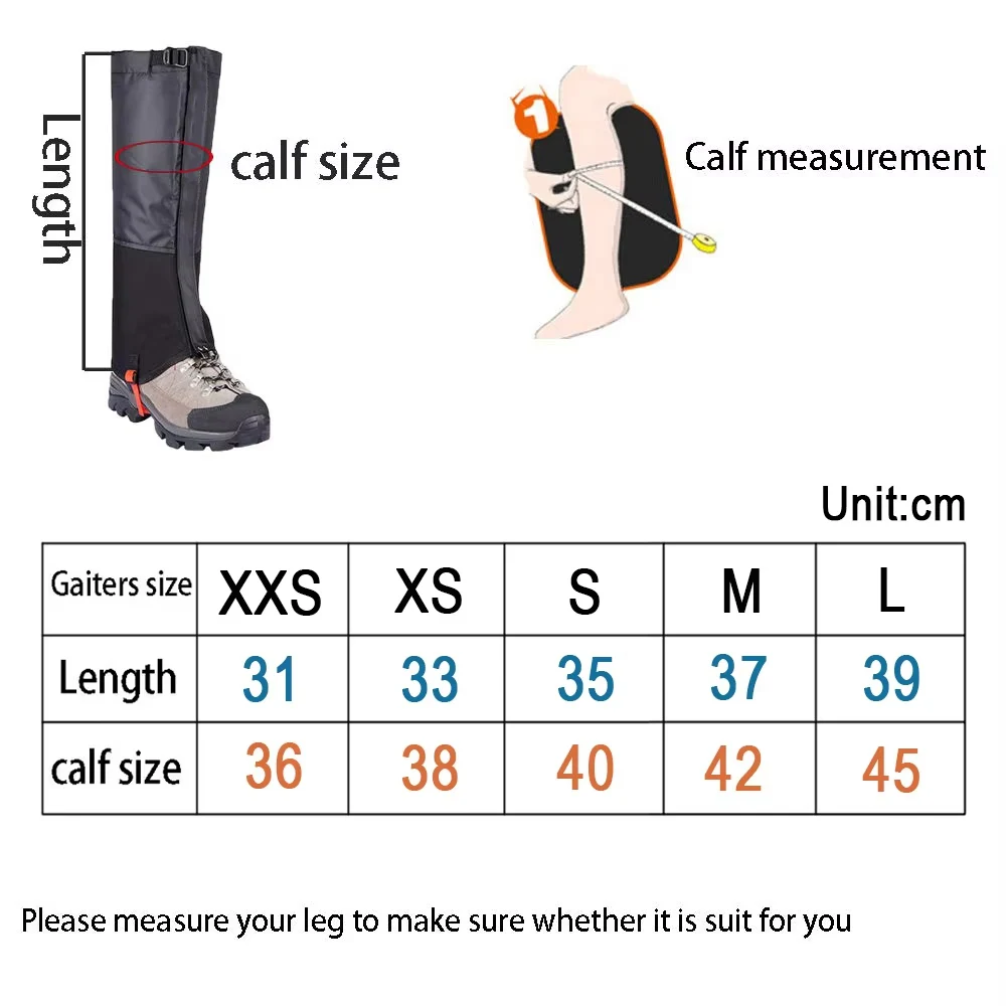 Waterproof Snow Leg Gaiters Hi - Hunting Outdoor Boots recensie en prijs