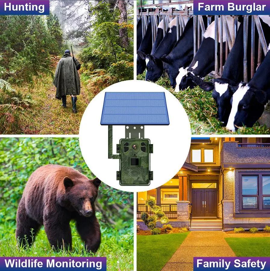 4G LTE Wildlife Solar Hunting  - Hunting Outdoor Camera recensie en prijs