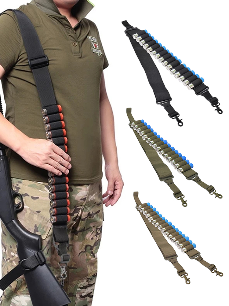 Tactical 15 Rounds Ammo Shell  - Rifle Sling Swivel recensie en prijs
