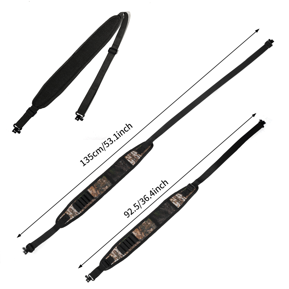 Adjustable Rifle Sling with Sh - Rifle Sling Swivel recensie en prijs