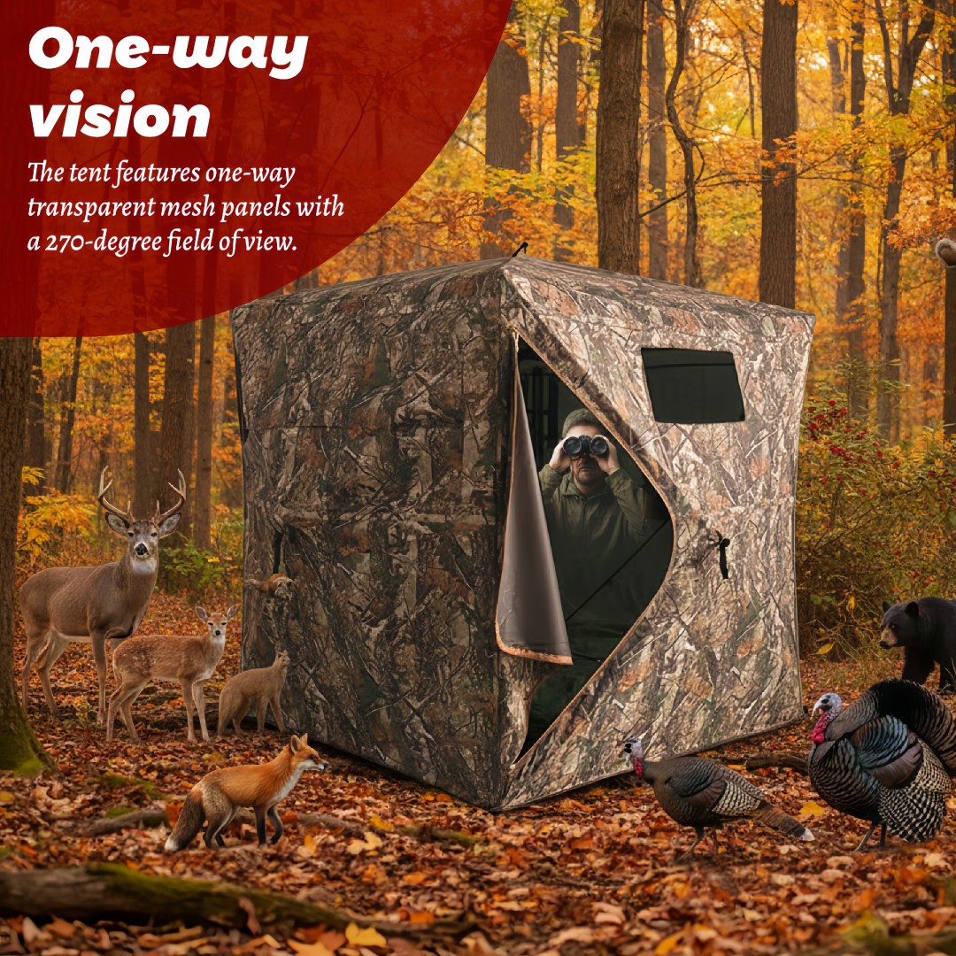 Camouflage Pop-Up Hunting Blin - Hunting Outdoors recensie en prijs