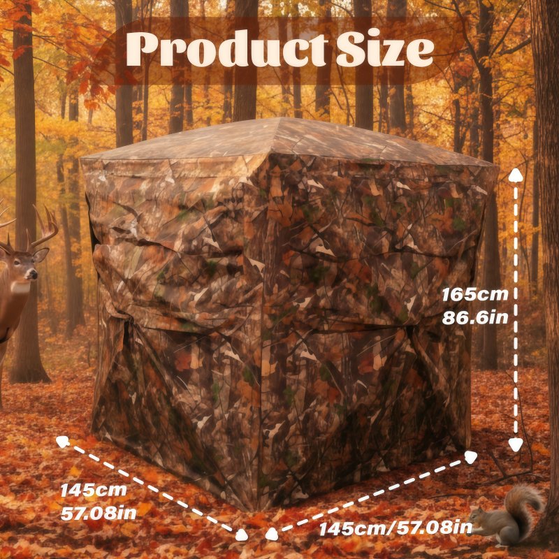 Camouflage Pop-Up Hunting Blin - Hunting Outdoors recensie en prijs