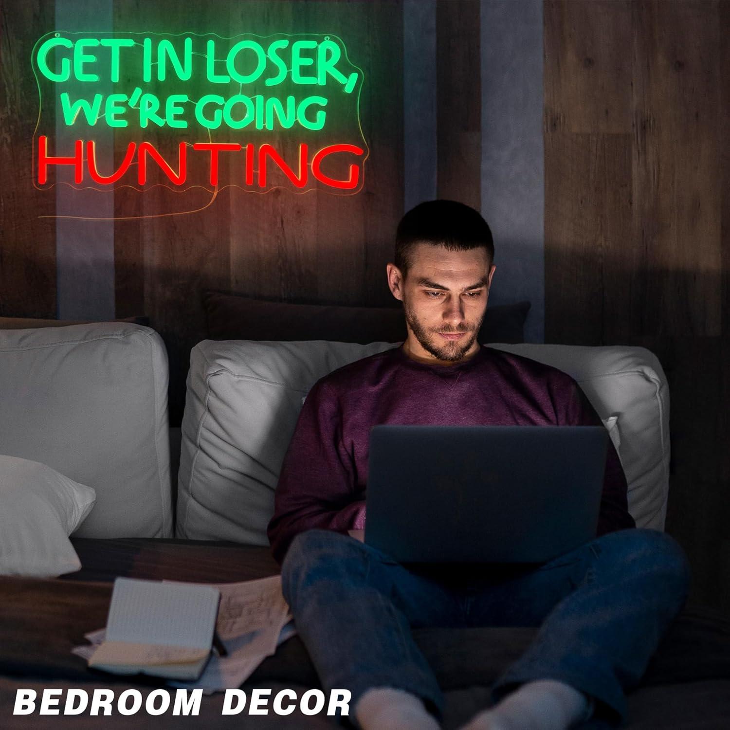 Funny Hunting Neon Sign LED Li - Hunting Outdoors recensie en prijs