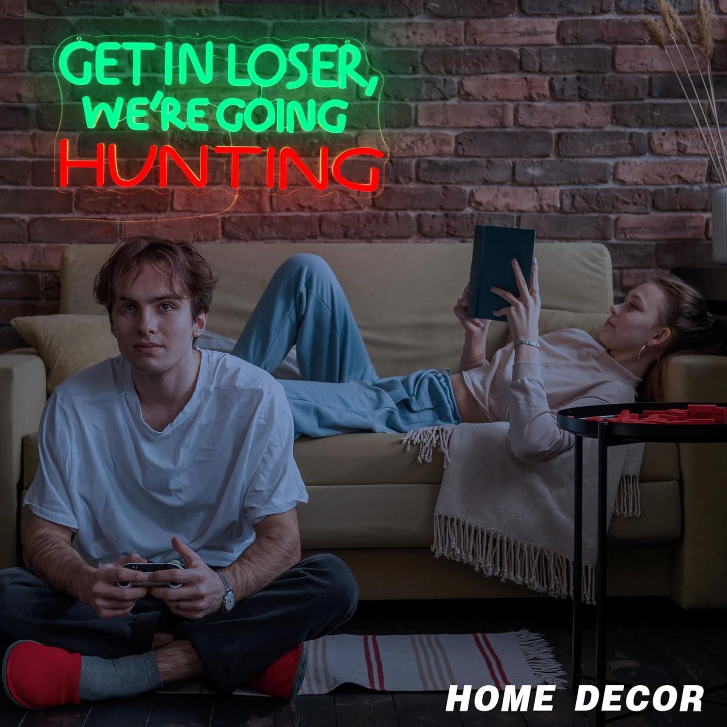 Funny Hunting Neon Sign LED Li - Hunting Outdoors recensie en prijs