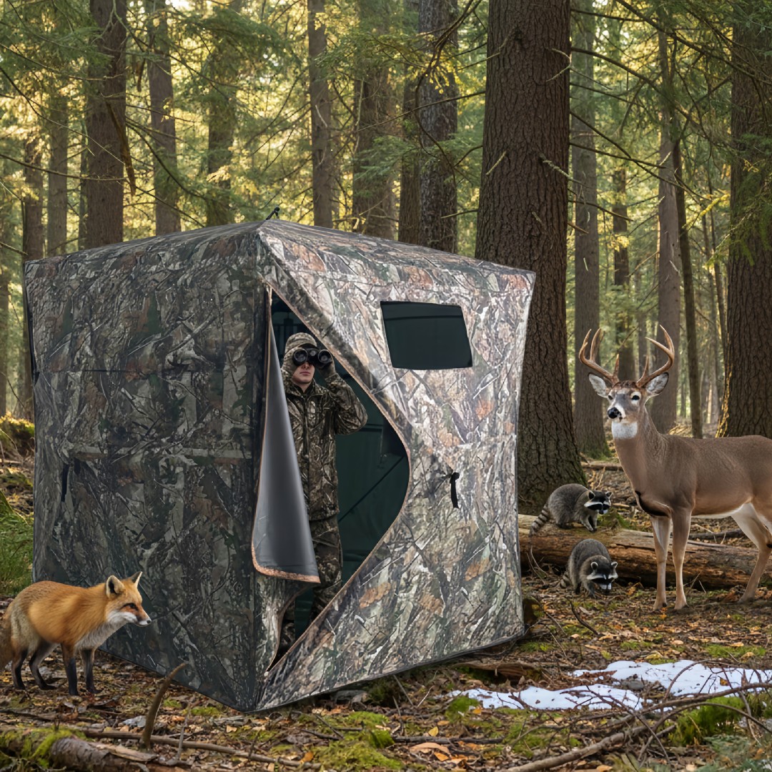 Camouflage Pop-Up Hunting Blin - Hunting Outdoors recensie en prijs