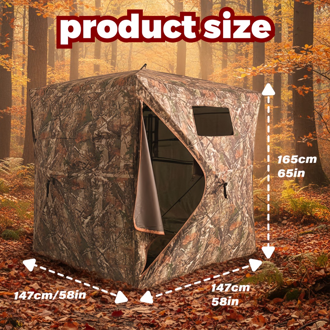 Camouflage Pop-Up Hunting Blin - Hunting Outdoors recensie en prijs