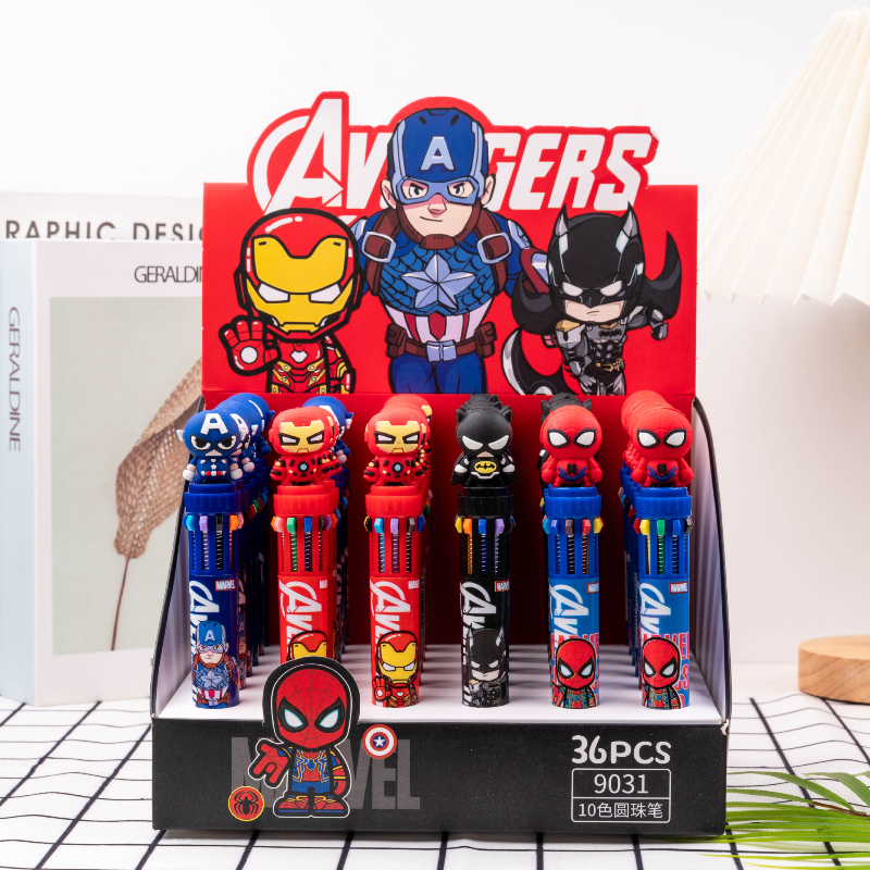 6pcs Cartoon Superhero Spider- - Tactical Pen Tool recensie en prijs