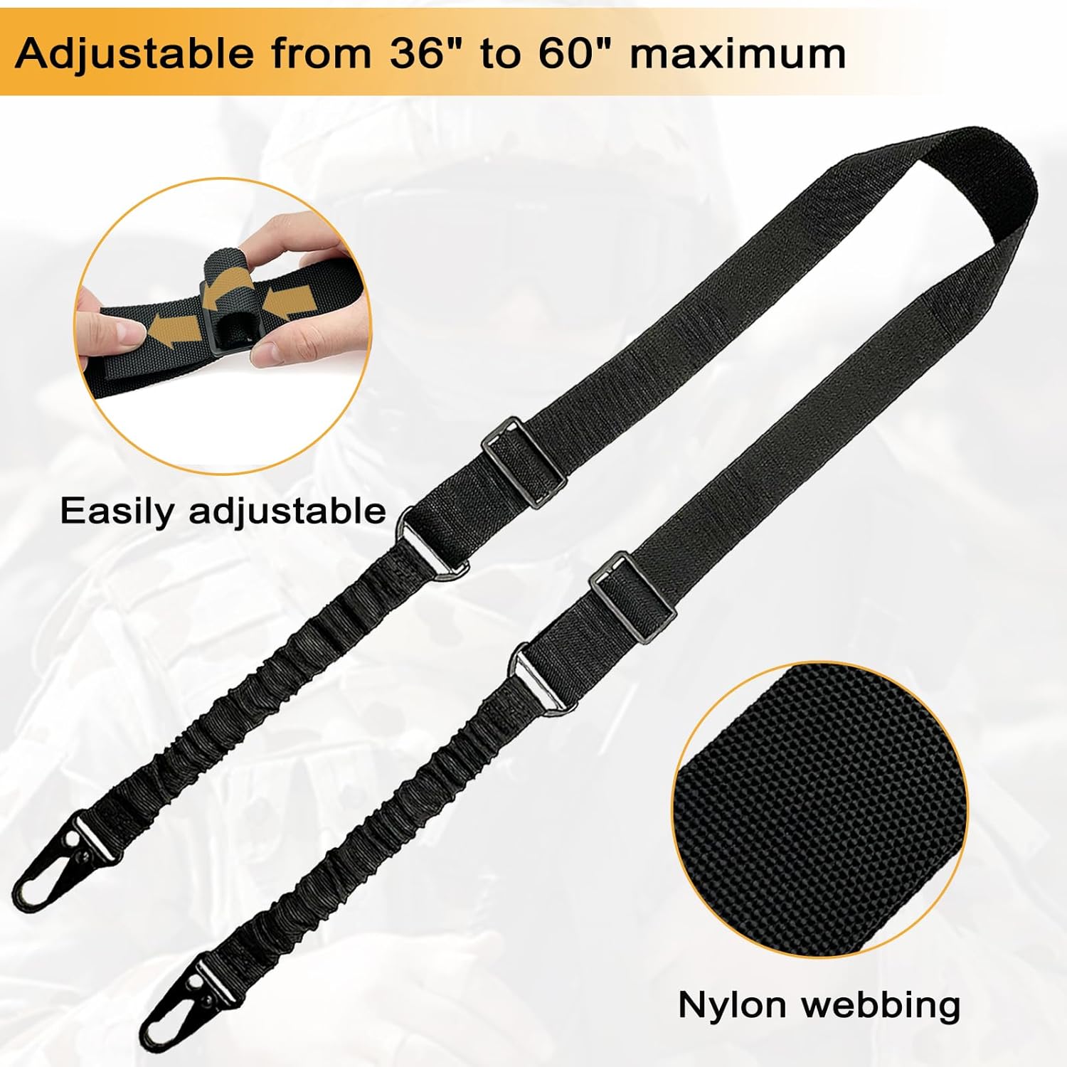 2 Point QD Rifle Sling with Le - Rifle Sling Swivel recensie en prijs