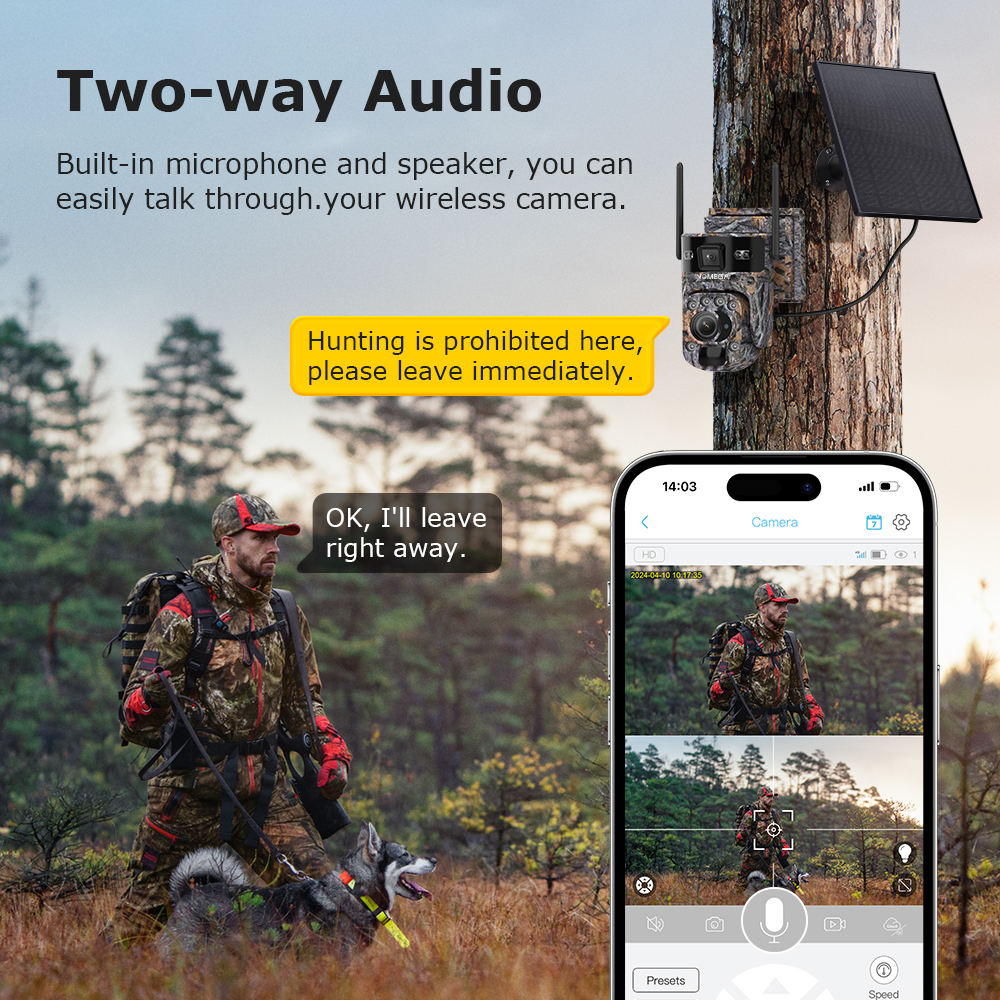 INQMEGA  6K 12MP 4G Solar Hunt - Outdoor Hunting Camera Wireless recensie en prijs